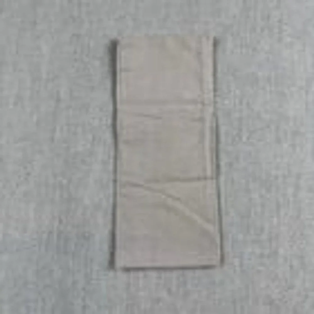 Vintage Neiman Marcus Gray‎ Necklace Storage Dust Bag with Flap 4